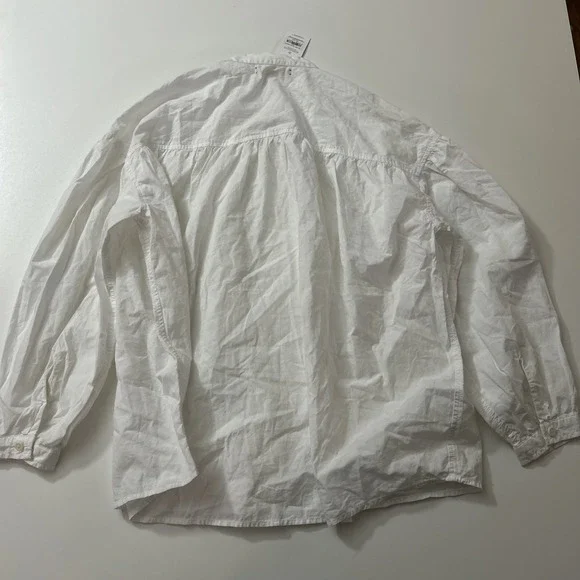 Ae77 By American Eagle Premium Organic Cotton Blouse NWT $148 Retail Sz Small - Picture 6 of 6